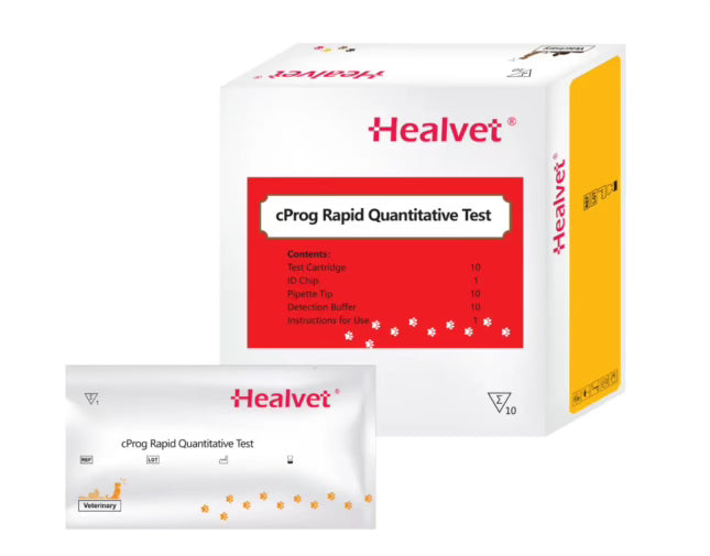 Healvet cProg(canine Progesterone) Rapid Quantitative Test